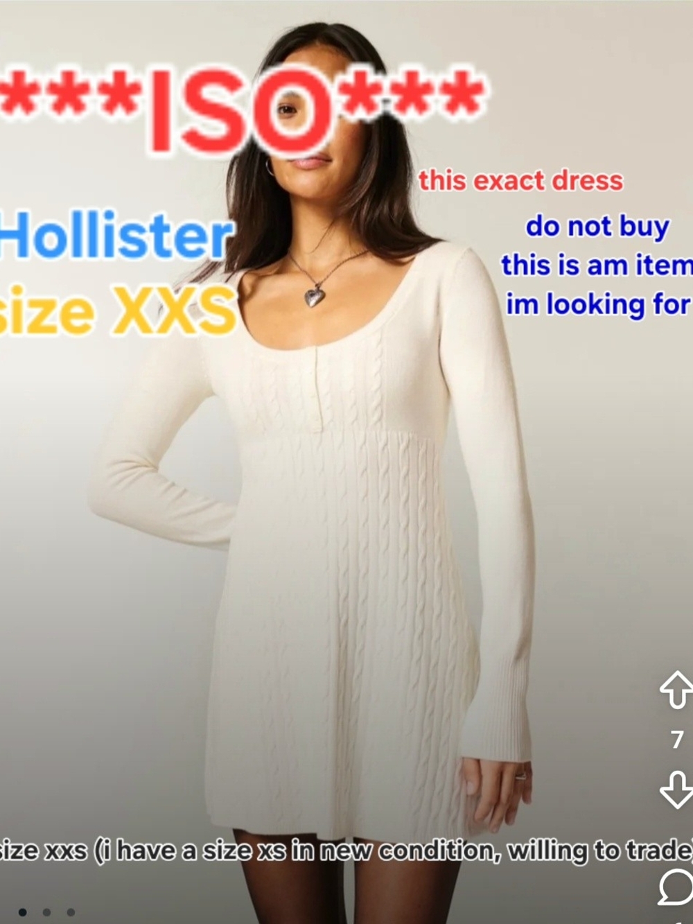 ***ISO*** Hollister Size XXS DO NOT BUY